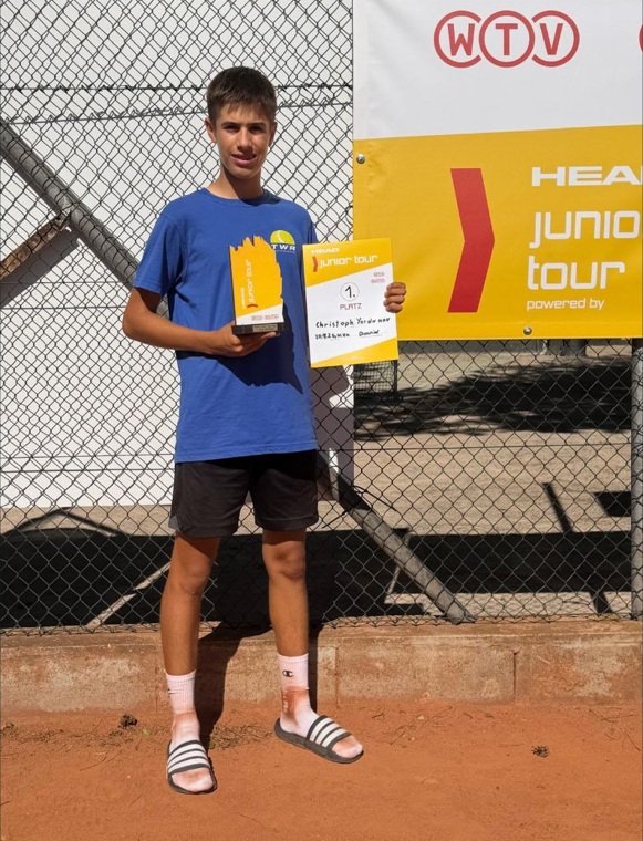 Christoph – winner of an ÖTV Category 2 tournament
